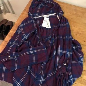Roxy Flannel City Poncho